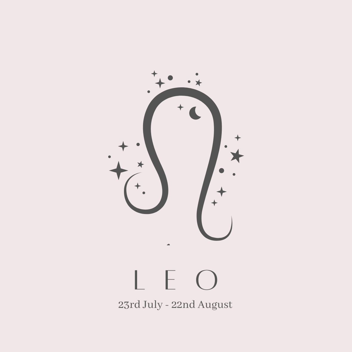 Leo Zodiac Huggie Hoop Stud Earrings