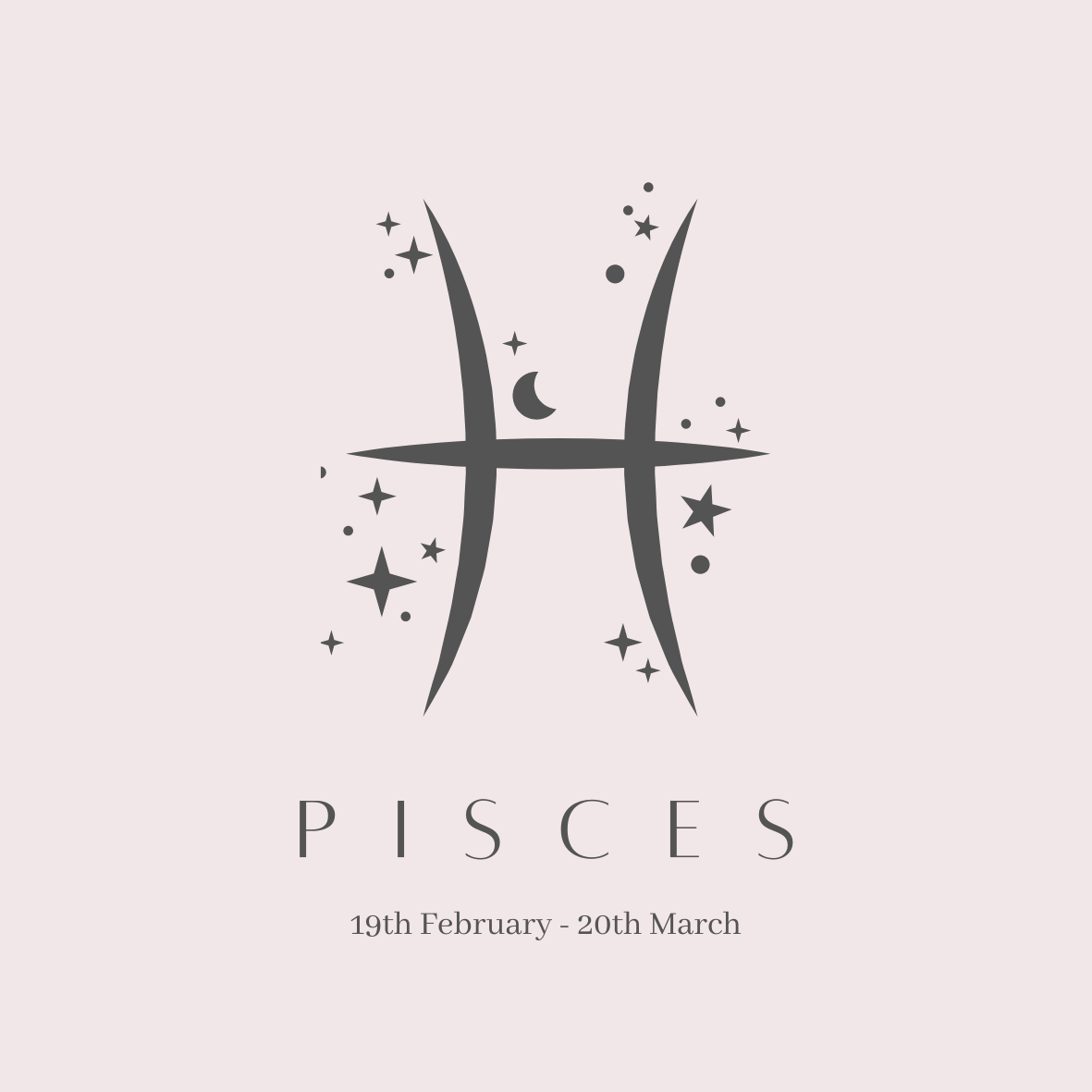 Pisces Zodiac Huggie Hoop Stud Earrings